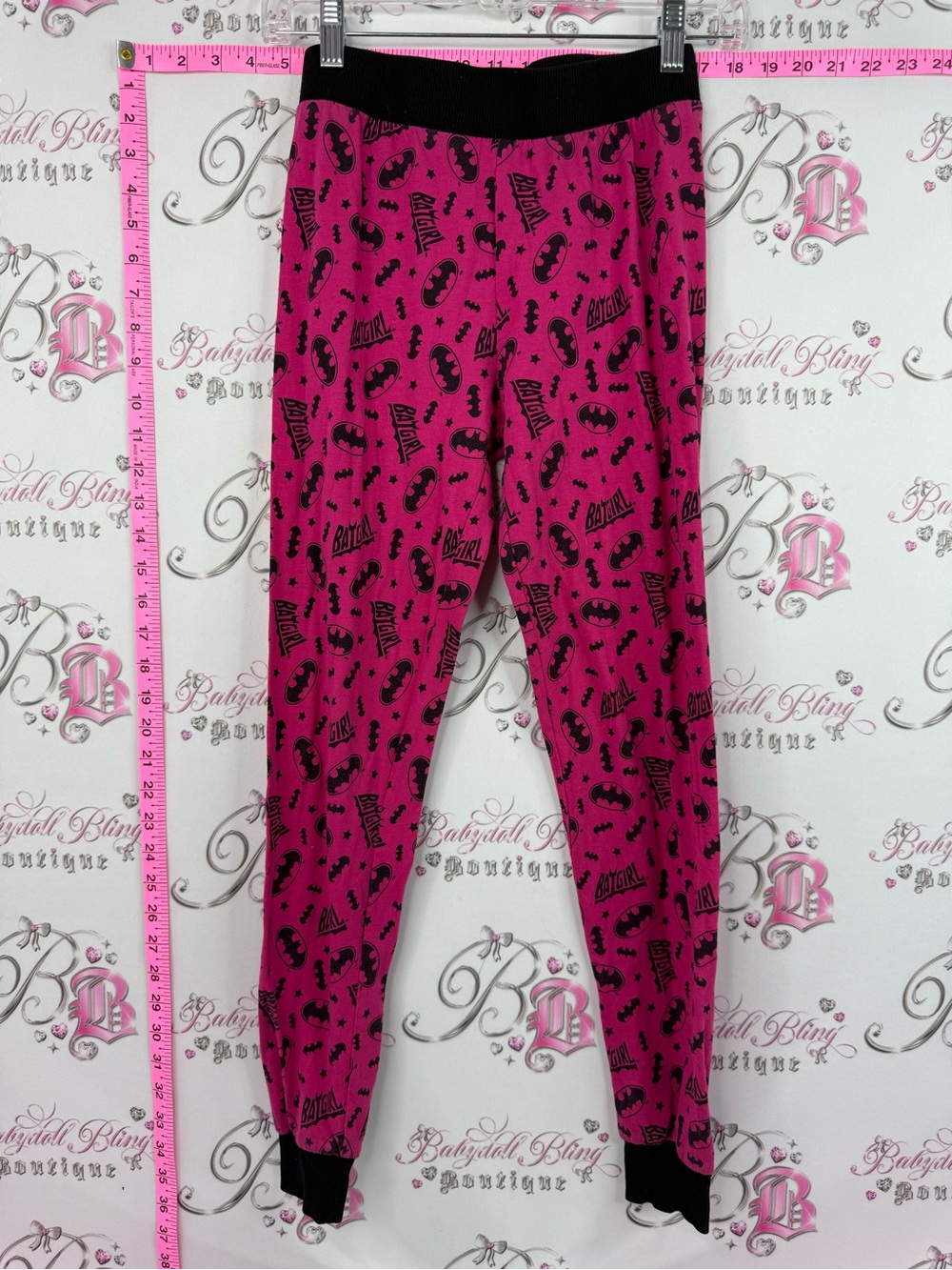 Batgirl leggings DC COMICS Kids Pink Batman Print Lounge Pants